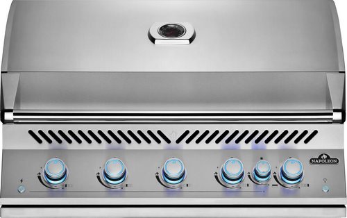 BIG36 - 6 Brûleurs avec brûleur arrière infrarouge + rôtissoire - Inox - 3399,00€ TTC