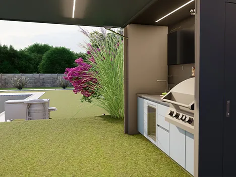 Cuisine d'extérieur Jardin