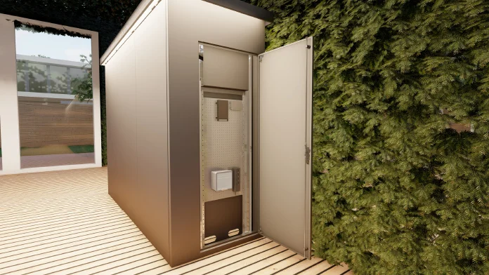 Compartiment technique avec électronique