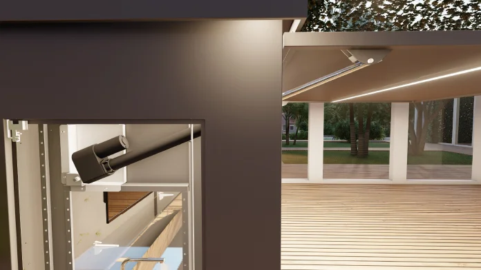 Vérins électriques protégés